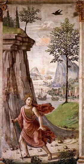 GHIRLANDAIO, Domenico St John the Baptist in the Desert Sweden oil painting art